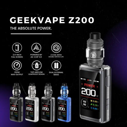 Geekvape Z200 (Zeus 200) Box Mod Kit