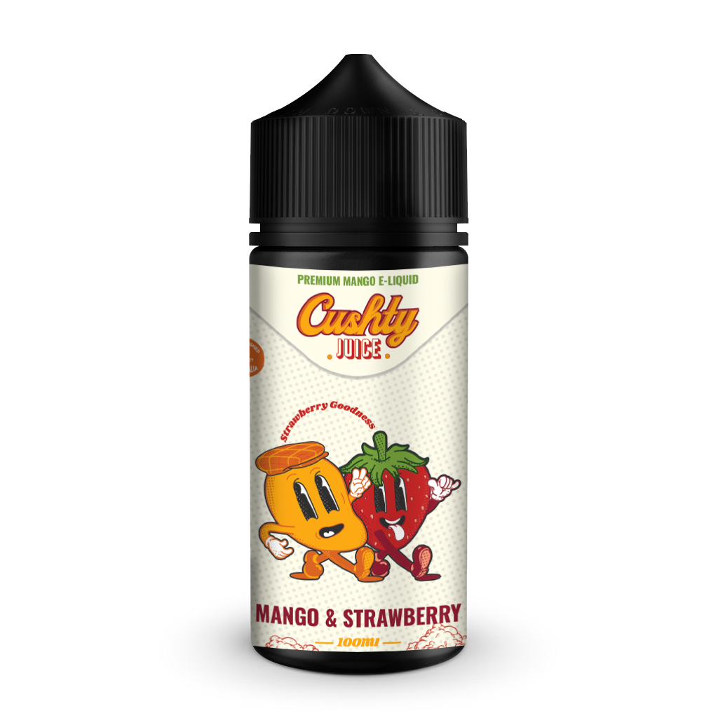 Cushty Juice 100ml - Mango Strawberry