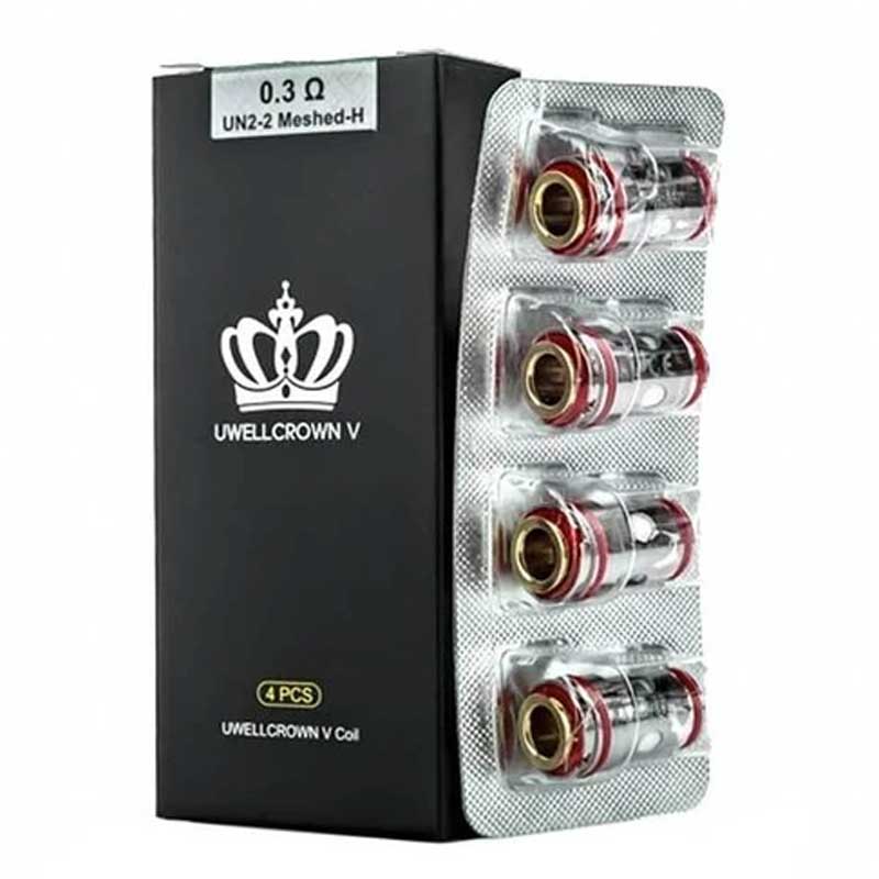 Uwell Crown 5 Tank Replacement Coil (4pcs/Pack) - blueVape