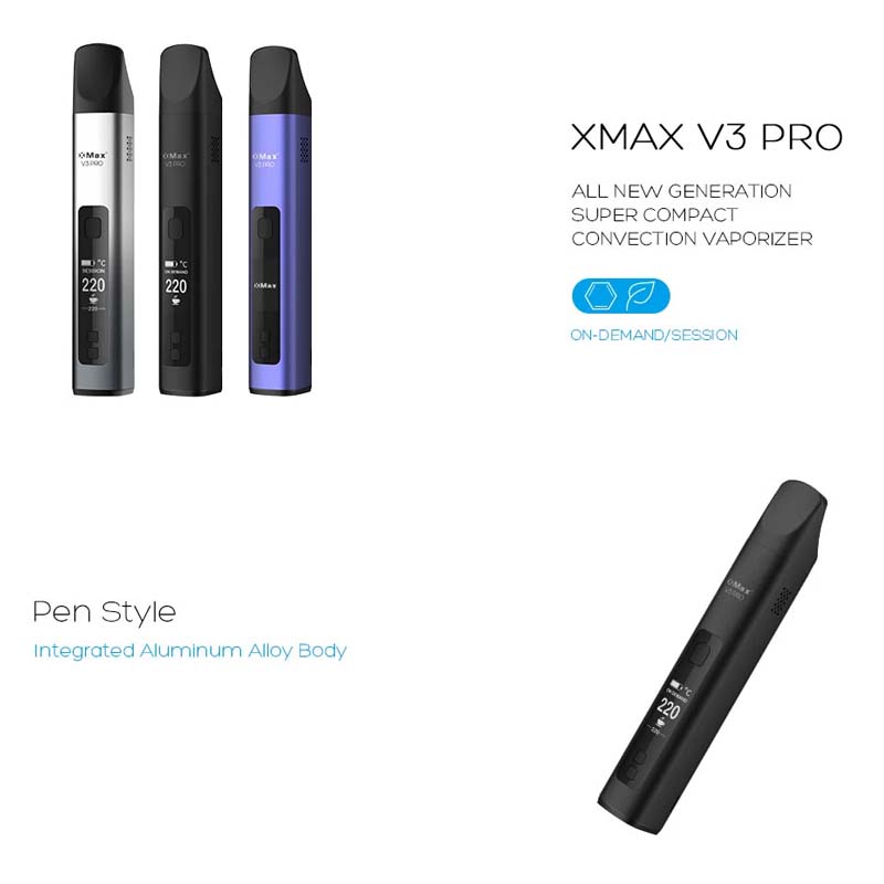 XMAX V3 Pro Herb & Concentrate Vaporiser